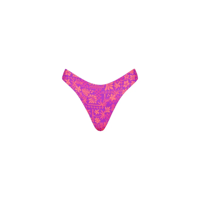 Brazilian Thong Bikini Bottom - La Isla sold by Kulani Kinis