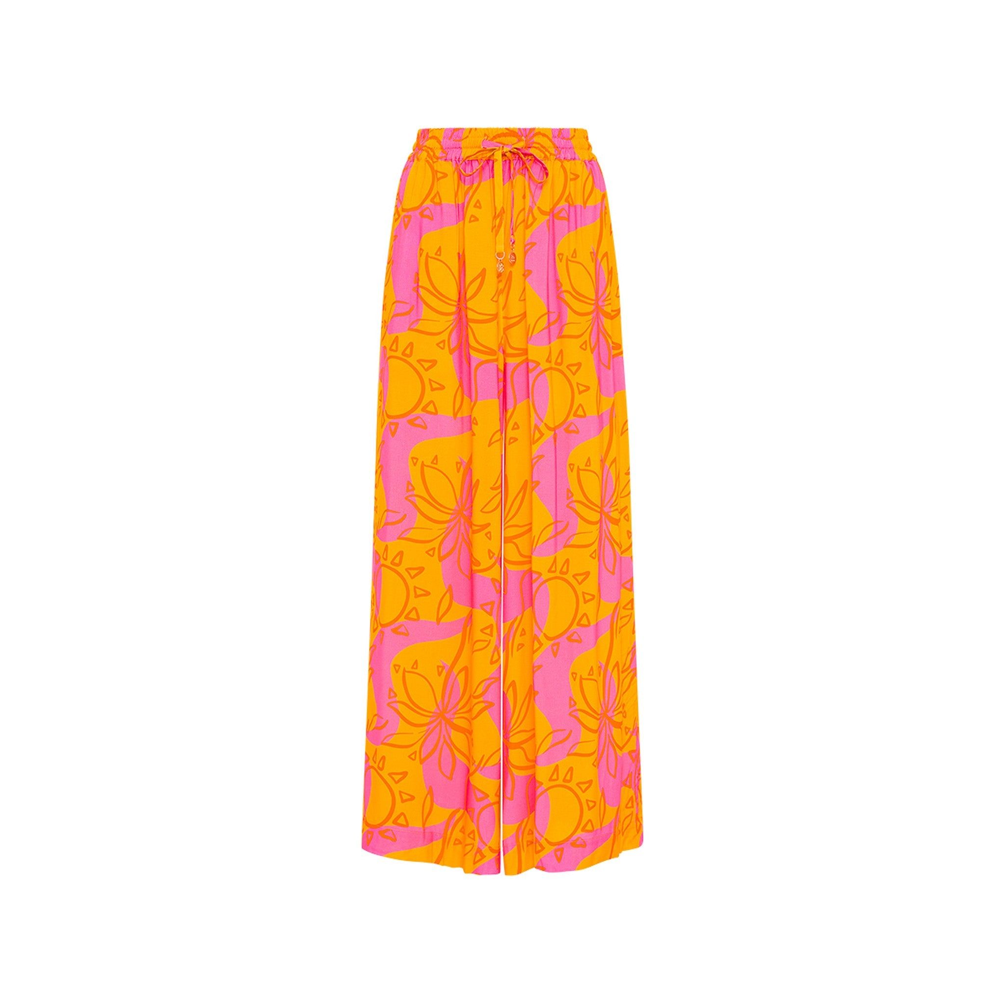 Palazzo Pants - Sangria Swirl sold by Kulani Kinis