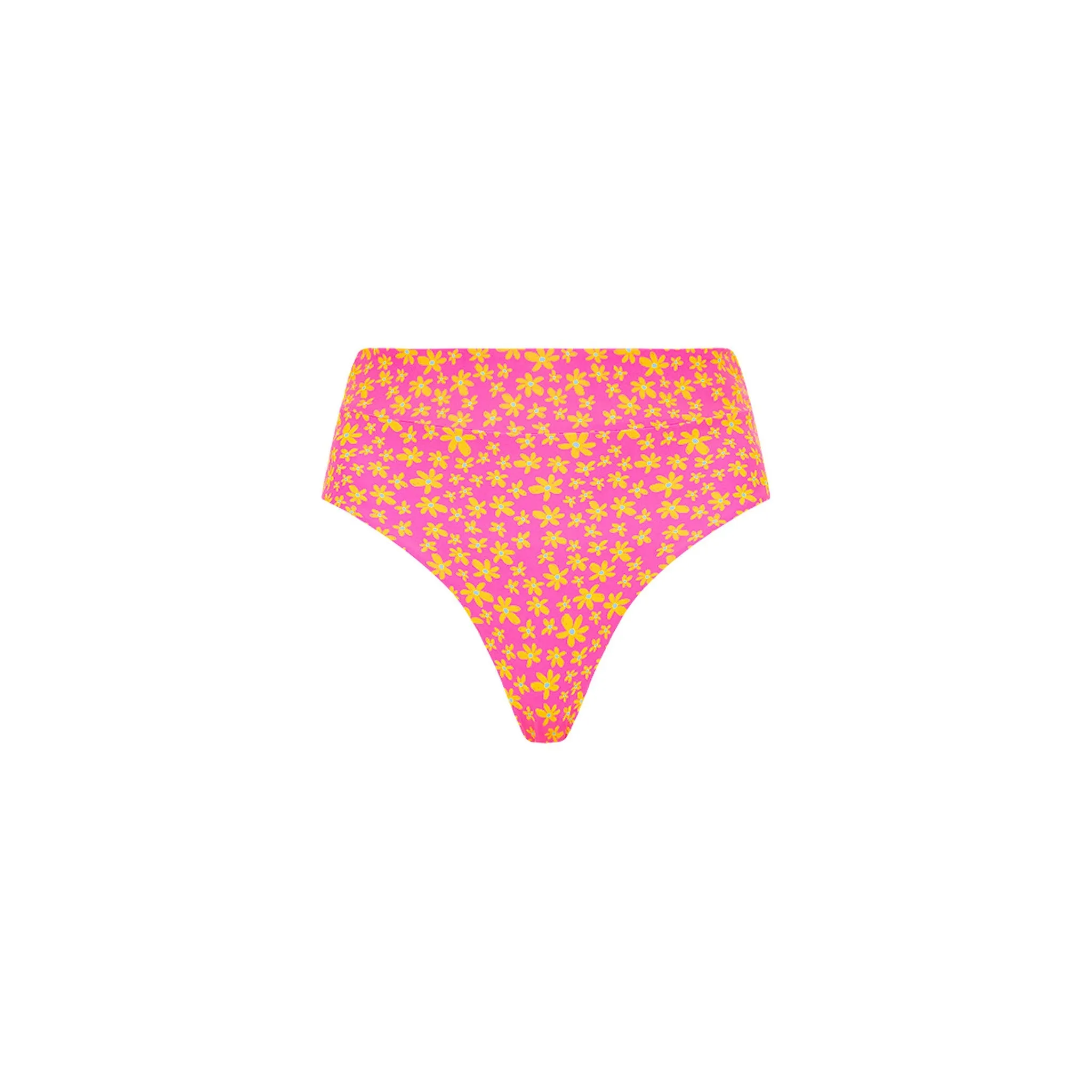 High Hip Cheeky Bikini Bottom - Berry Blush sold by Kulani Kinis