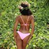 Cheeky V Bikini Bottom - Bubblegum Pink Ribbed sold by Kulani Kinis