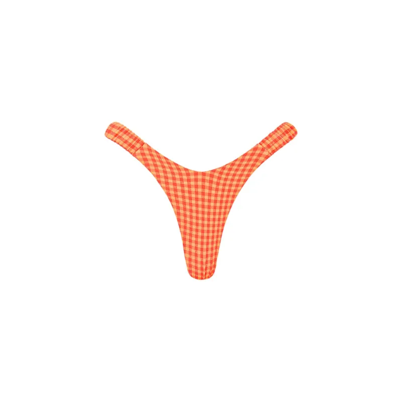 Retro Y Thong Bikini Bottom - Honeysuckle sold by Kulani Kinis