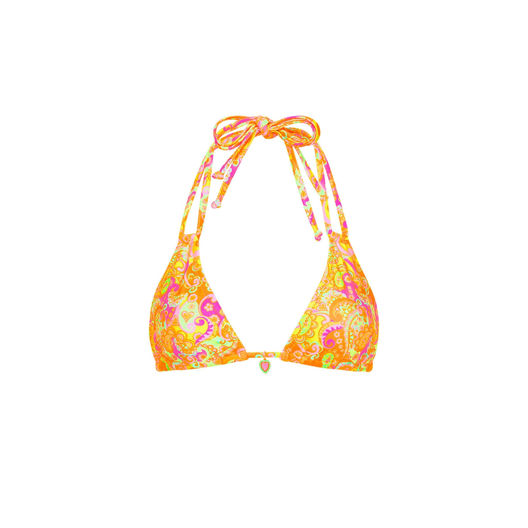Halter Bralette Bikini Top - Tiki Tango sold by Kulani Kinis