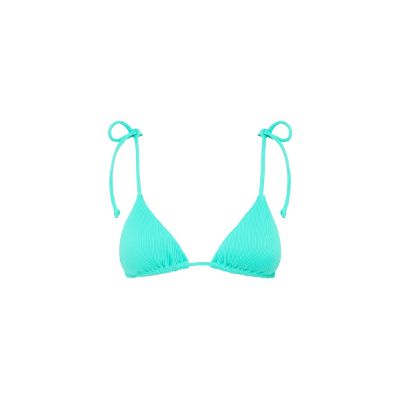 Padded Bralette Bikini Top - Aqua Ribbed sold by Kulani Kinis