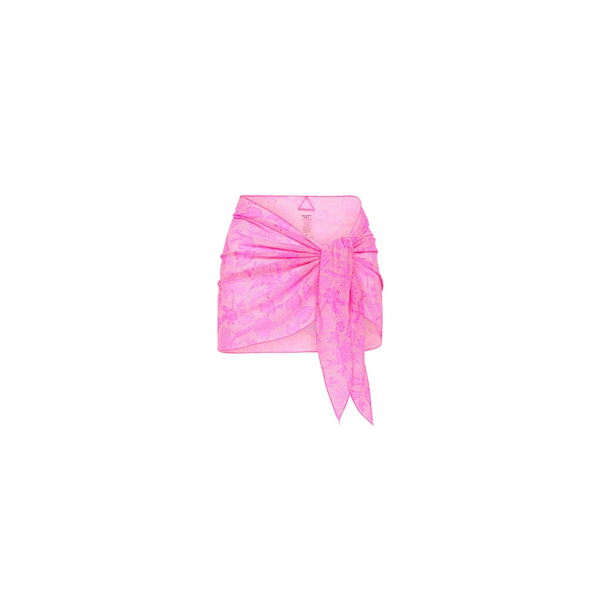 Mini Mesh Sarong - Fuchsia Fever sold by Kulani Kinis