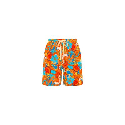 Men's Linen Shorts - Mango Magic sold by Kulani Kinis