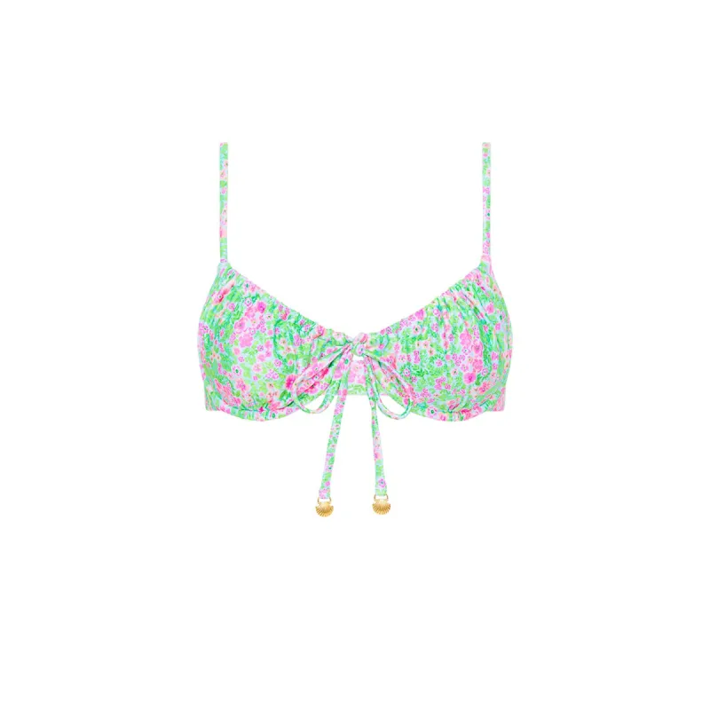 Ruched Underwire Bra Bikini Top - Forbidden Love sold by Kulani Kinis