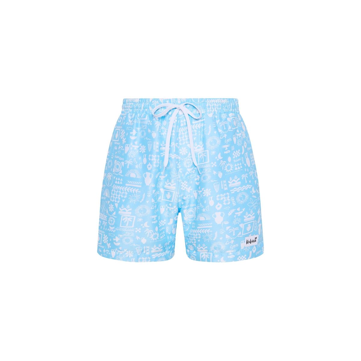 Men's Swim Trunks - Cloud Kisses sold by Kulani Kinis