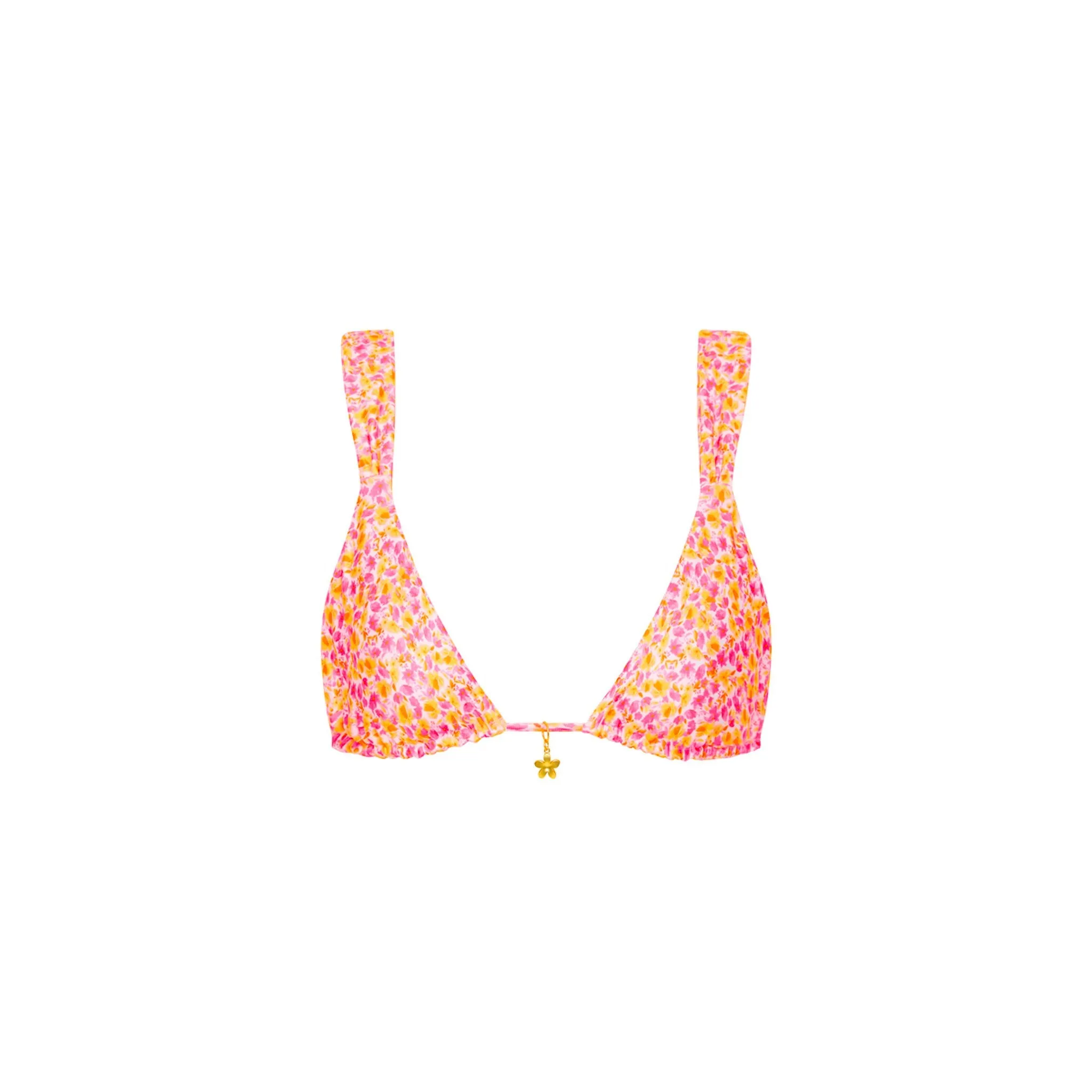 Slide Bralette Bikini Top - Sherbet Shimmer sold by Kulani Kinis