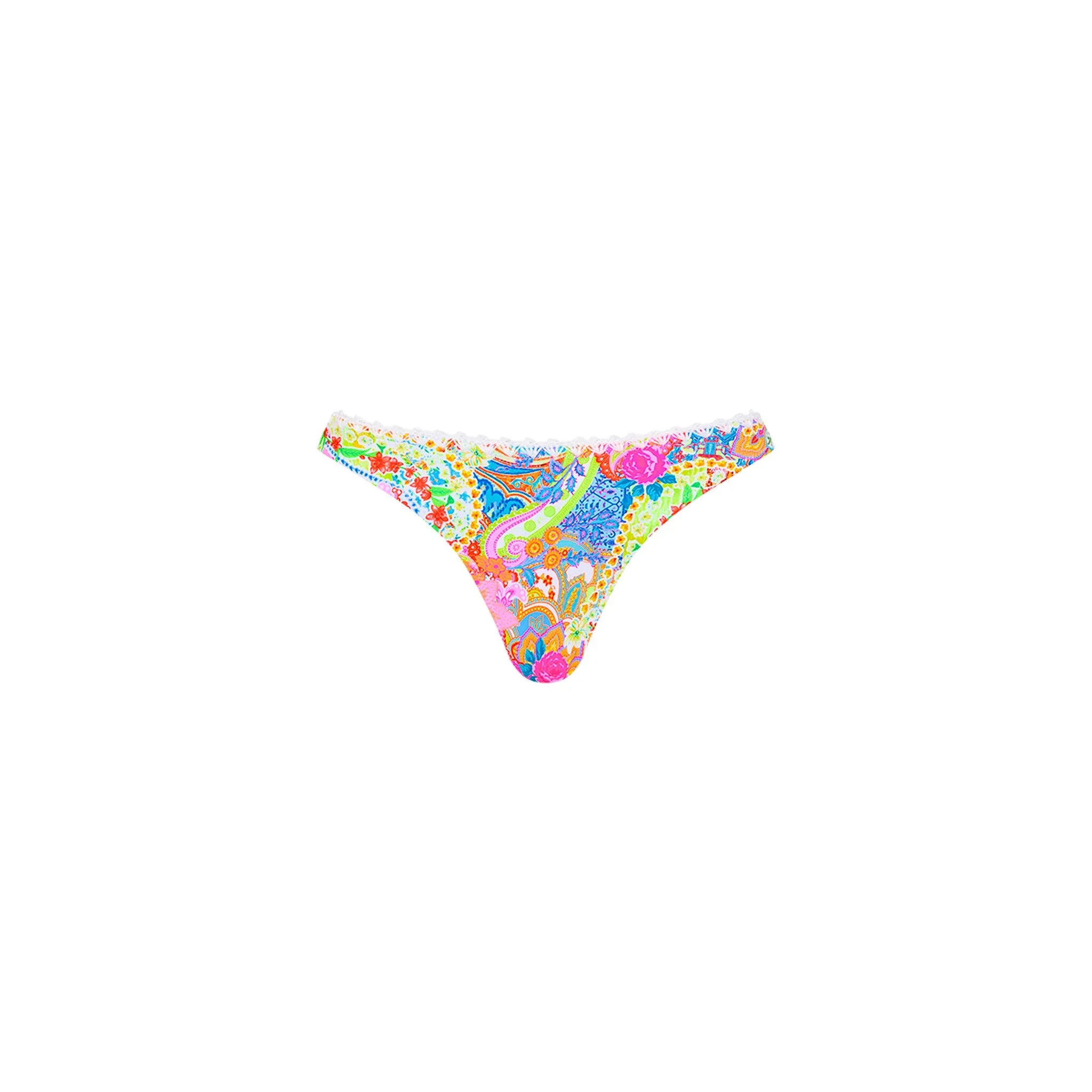 Crochet Cheeky Bikini Bottom - Dreamscape sold by Kulani Kinis