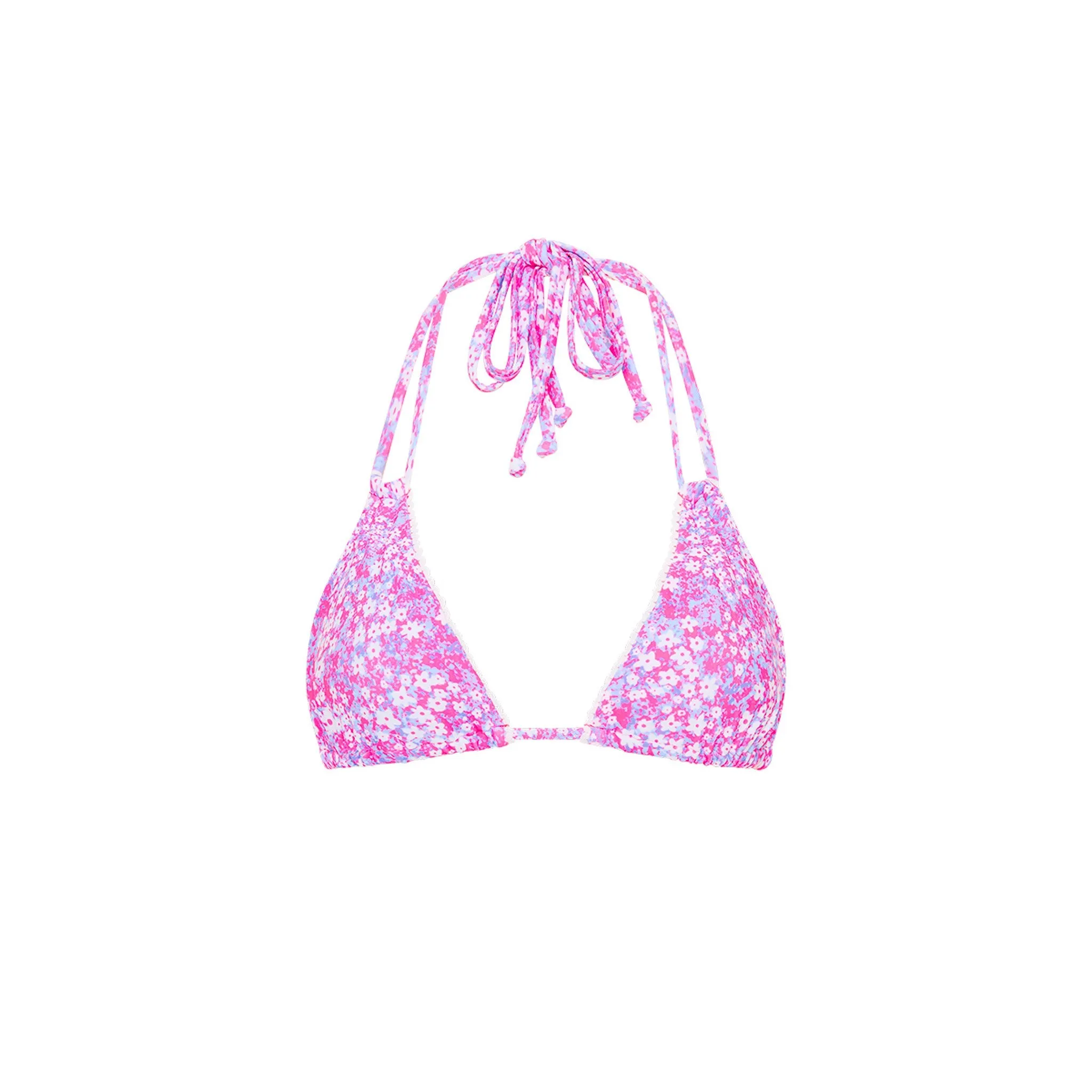 Halter Bralette Bikini Top - Grape Spritz sold by Kulani Kinis