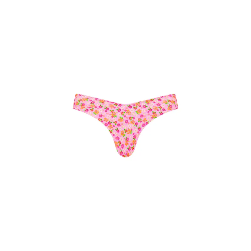 Cheeky V Bikini Bottom - Frangipani Fever sold by Kulani Kinis