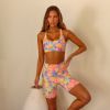 Basic Bike Shorts - Bermuda Bloom sold by Kulani Kinis
