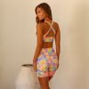 Basic Bike Shorts - Bermuda Bloom sold by Kulani Kinis