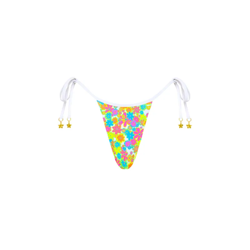 Micro Thong Tie Side Bikini Bottom - Sweet Sunshine sold by Kulani Kinis
