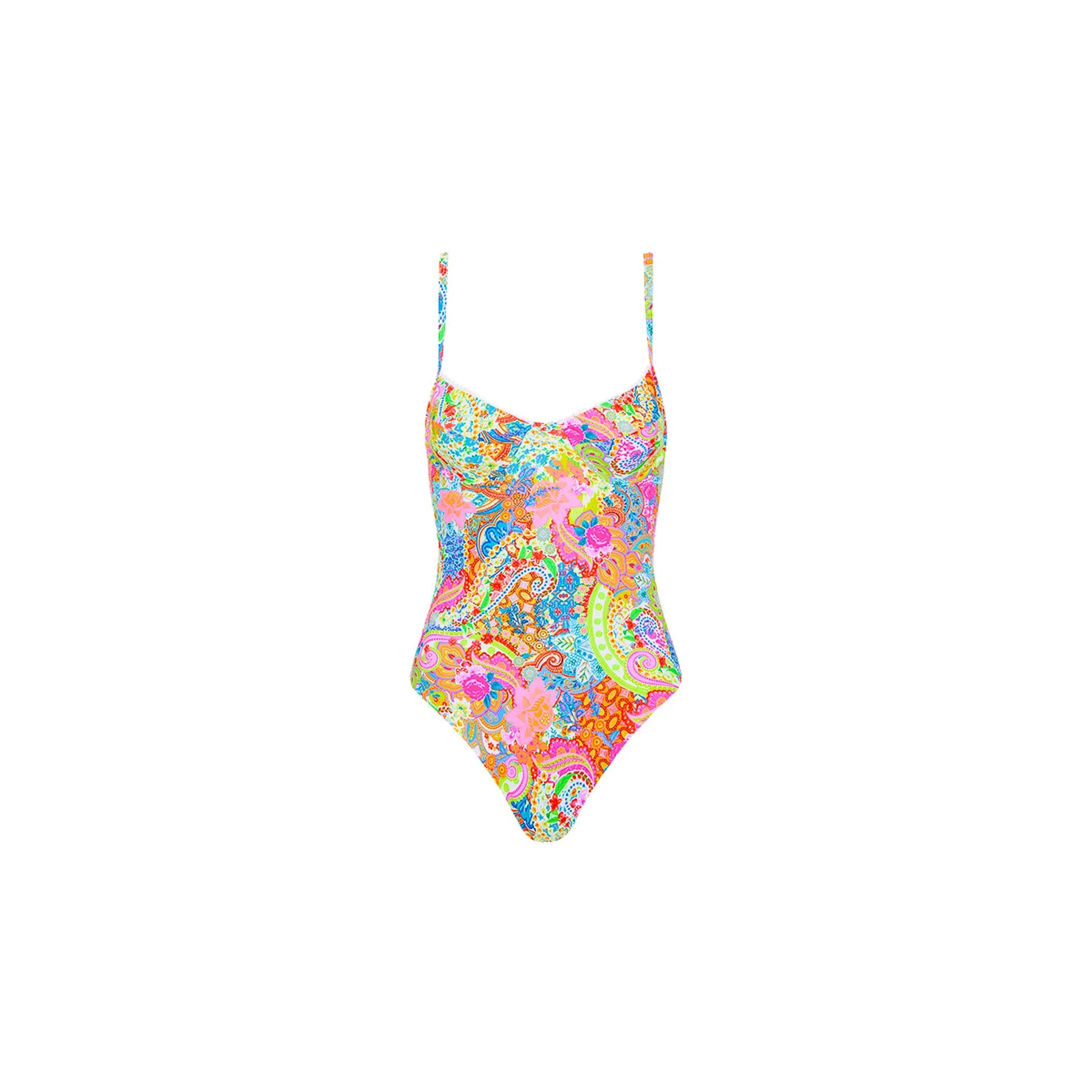 Underwire Cheeky One Piece - Dreamscape sold by Kulani Kinis