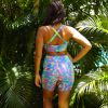 Basic Bike Shorts - Moon Lagoon sold by Kulani Kinis