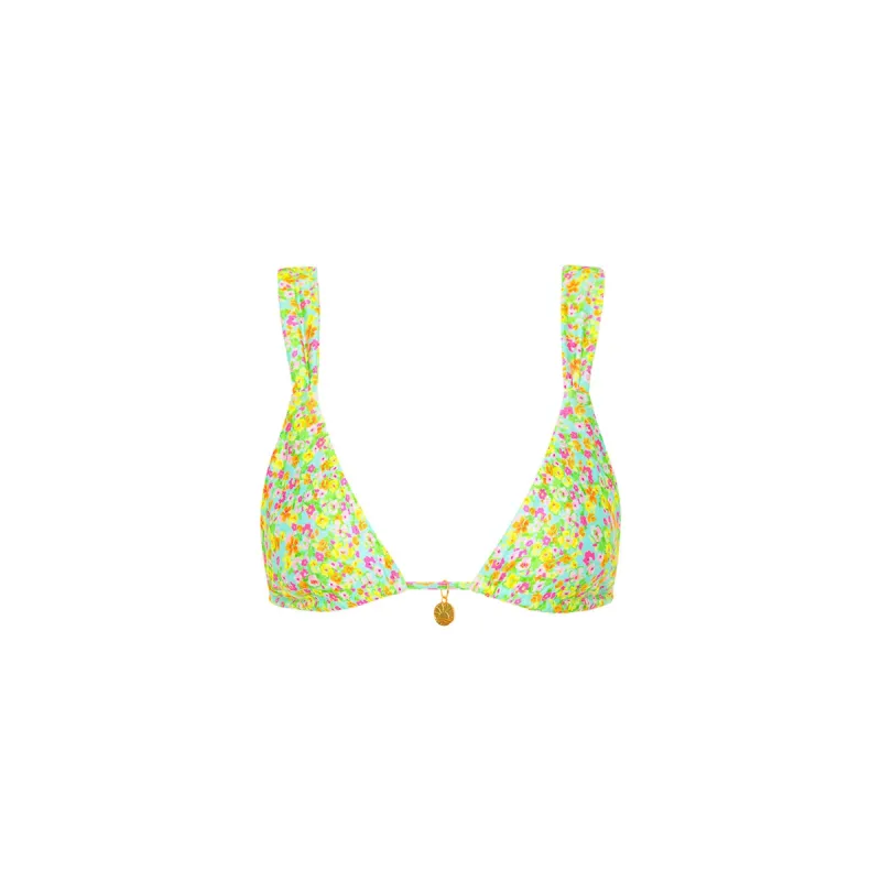 Slide Bralette Bikini Top - Wild Flower sold by Kulani Kinis