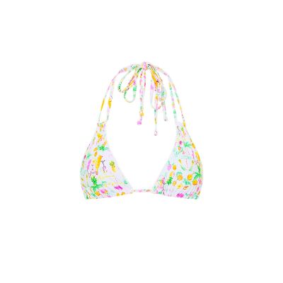 Halter Bralette Bikini Top - Saint Tropez sold by Kulani Kinis