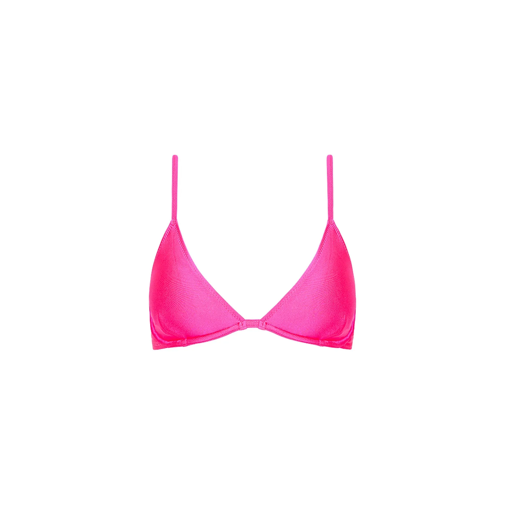 Underwire Triangle B-C Cup Bikini Top - Posh Pink sold by Kulani Kinis
