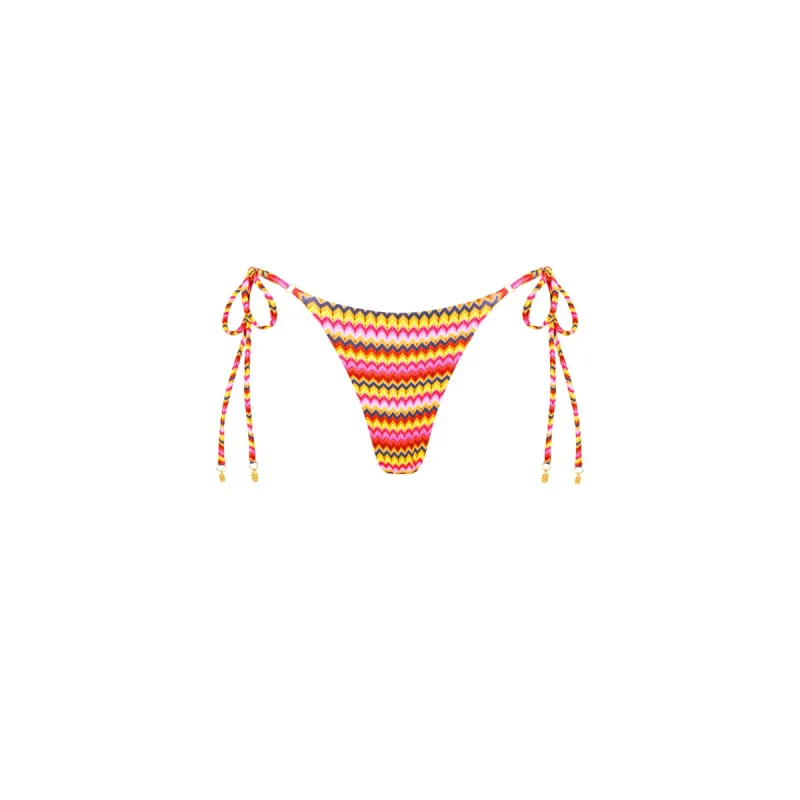 Thong Tie Side Bikini Bottom - Midnight Moon sold by Kulani Kinis