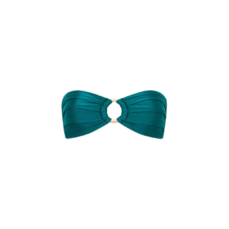 Strapless Bandeau Bikini Top - Cenote sold by Kulani Kinis