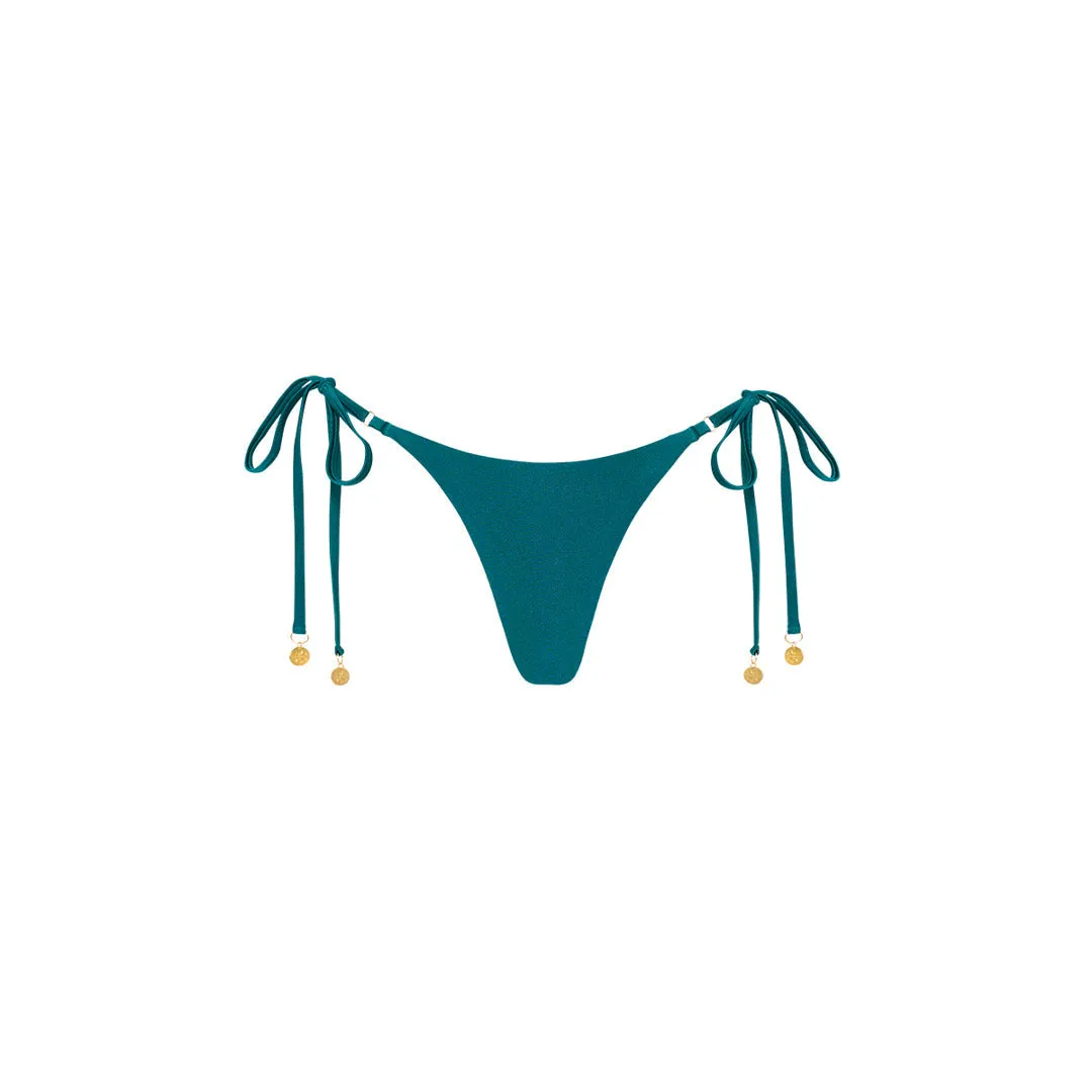 Thong Tie Side Bikini Bottom - Cenote sold by Kulani Kinis