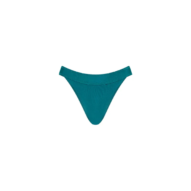 Wide Band Mid Full Coverage Bikini Bottom - Cenote sold by Kulani Kinis