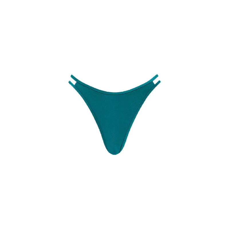 Twin Strap Cheeky Bikini Bottom - Cenote sold by Kulani Kinis