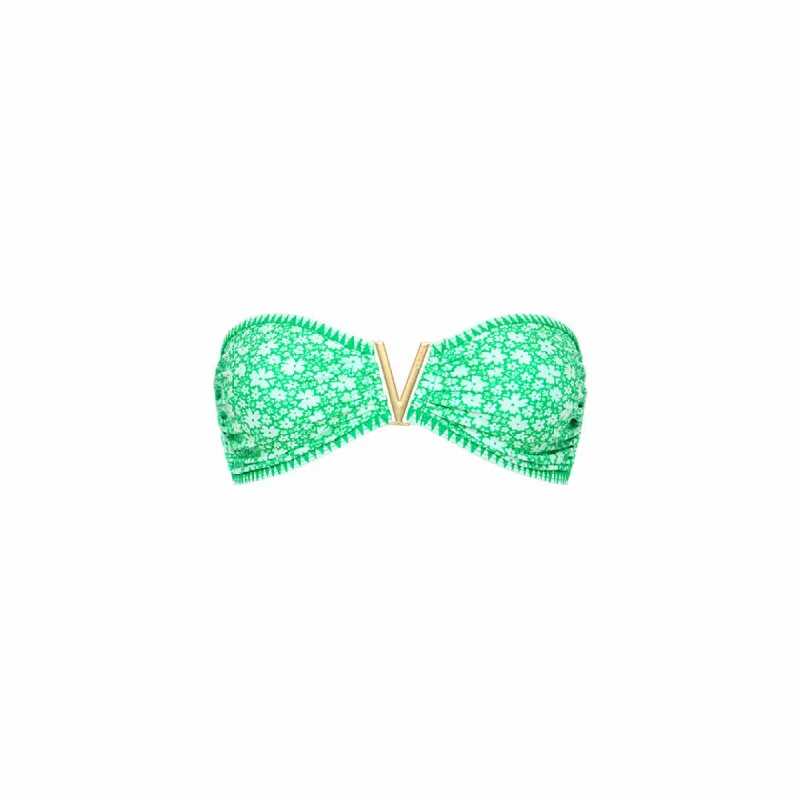 Mega V Strapless Bandeau Bikini Top - Tequila Spritz sold by Kulani Kinis