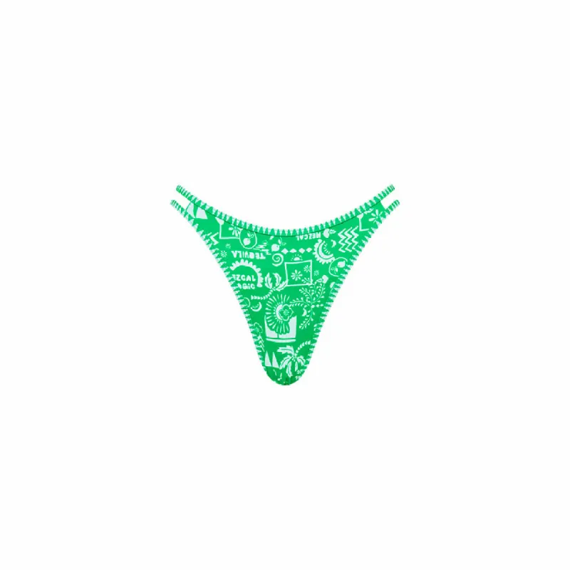 Twin Strap Cheeky Bikini Bottom - Sol Dia sold by Kulani Kinis