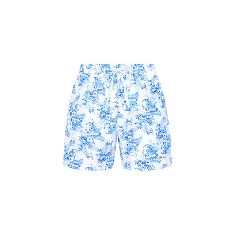 Men's Swim Trunks - Vintage Paradise sold by Kulani Kinis