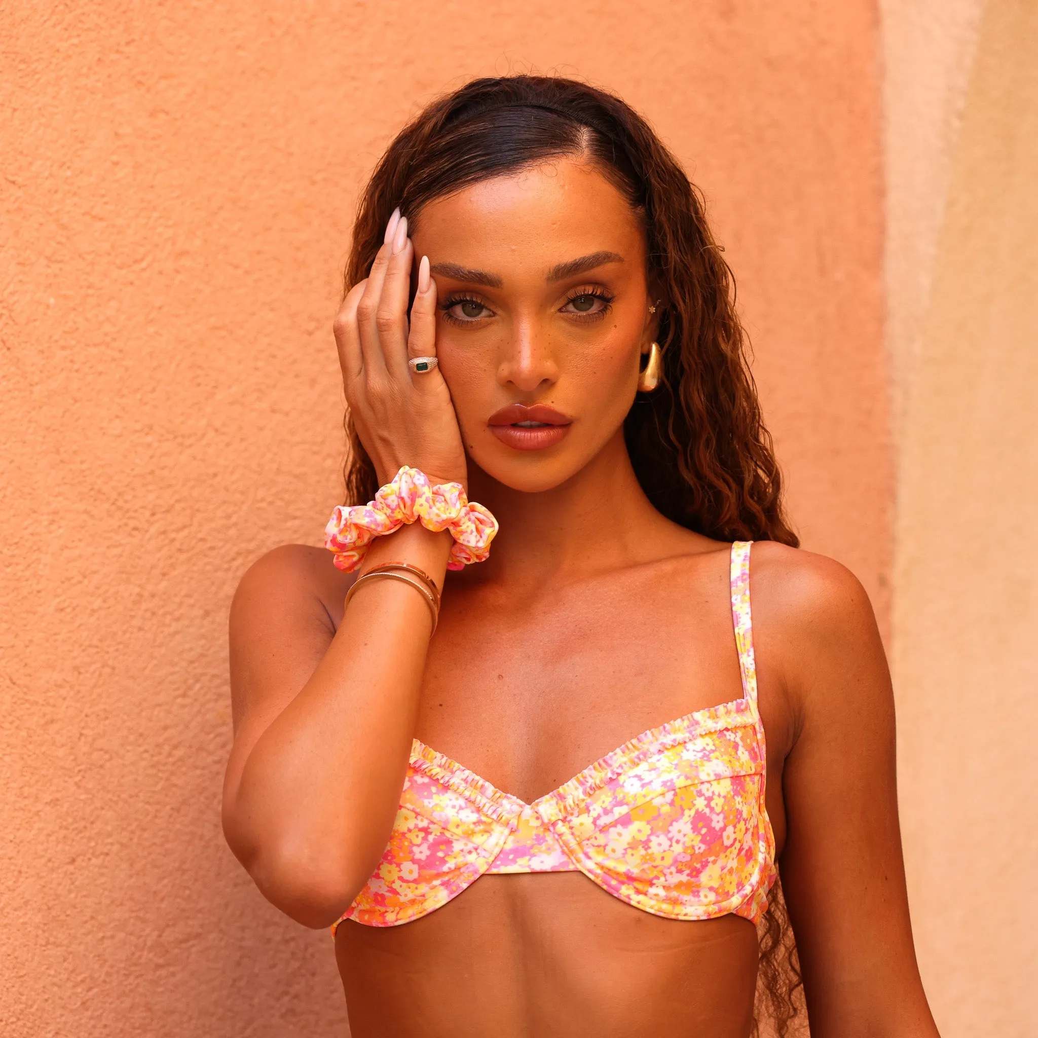 Scrunchie - Mimosa Meadows sold by Kulani Kinis product image thumbnail 4