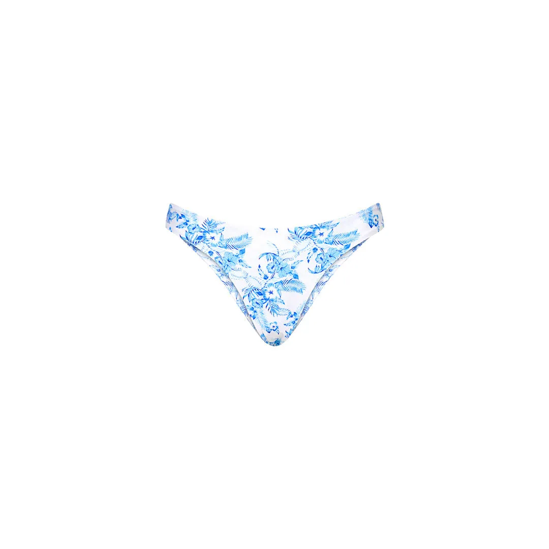 Minimal Full Coverage Bikini Bottom - Vintage Paradise sold by Kulani Kinis