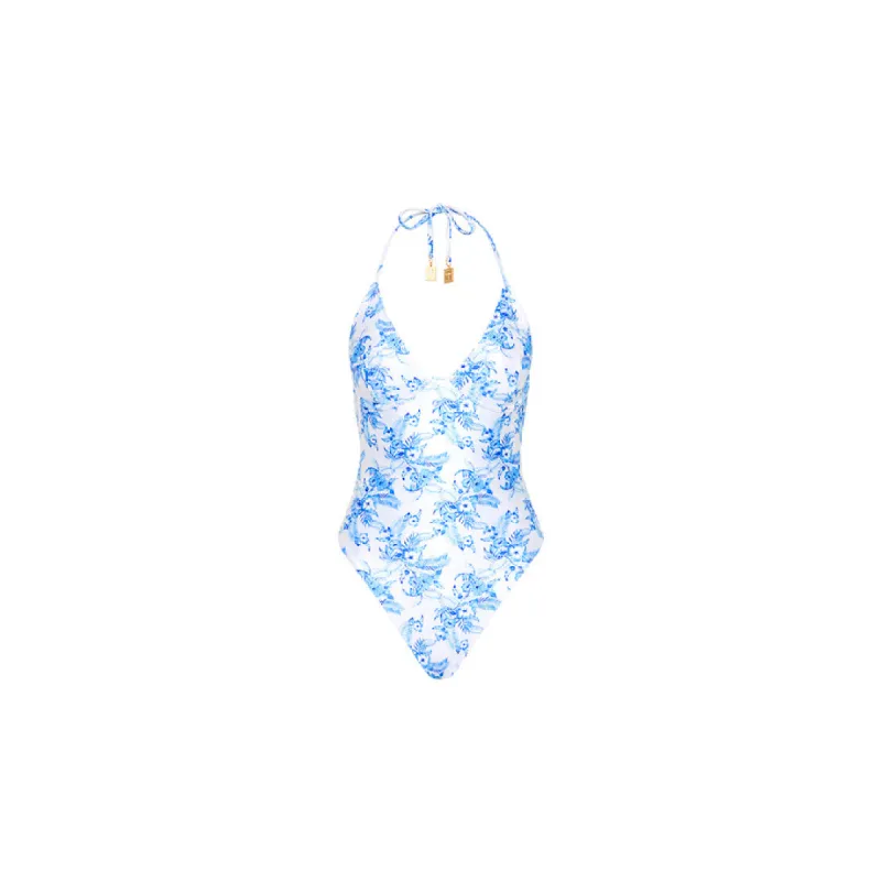 Triangle Underwire Cheeky One Piece - Vintage Paradise sold by Kulani Kinis