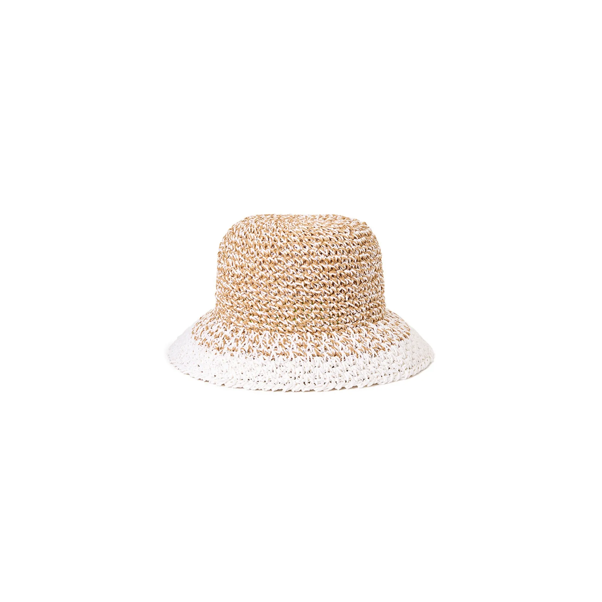 Straw Raffia Bucket Hat - Vanilla sold by Kulani Kinis