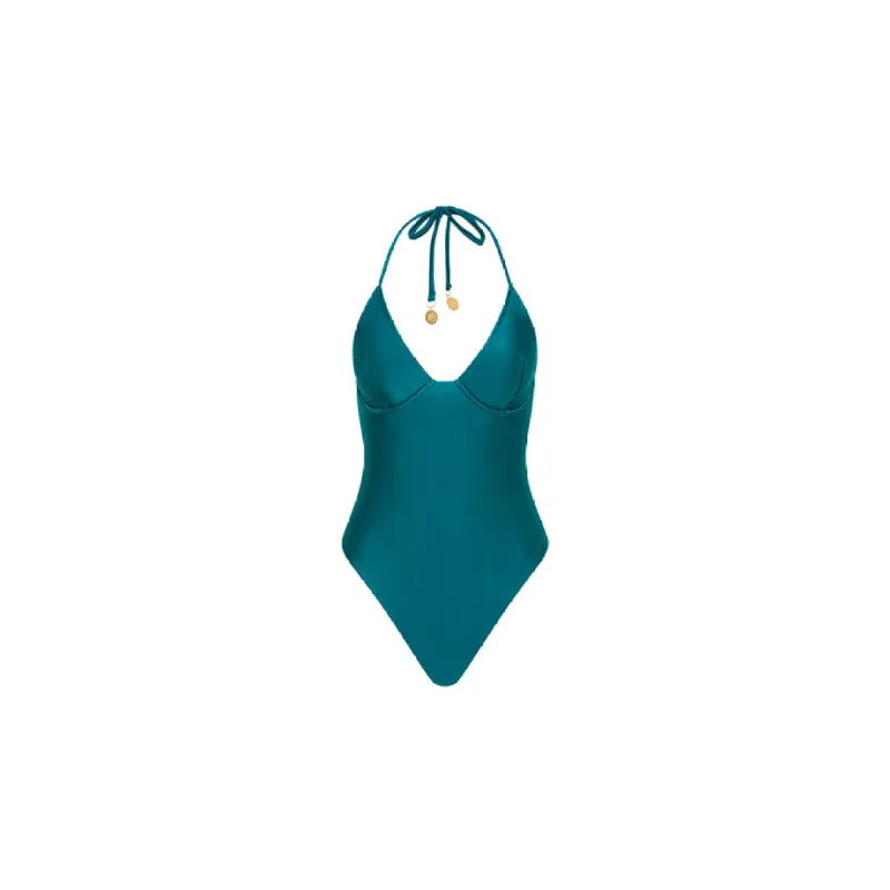 Triangle Underwire Cheeky One Piece - Cenote sold by Kulani Kinis