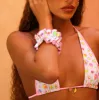 Ruffle Scrunchie - Cutie Frutti sold by Kulani Kinis
