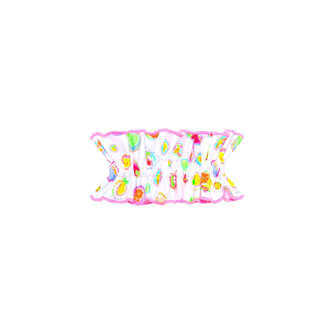 Ruffle Scrunchie - Cutie Frutti sold by Kulani Kinis