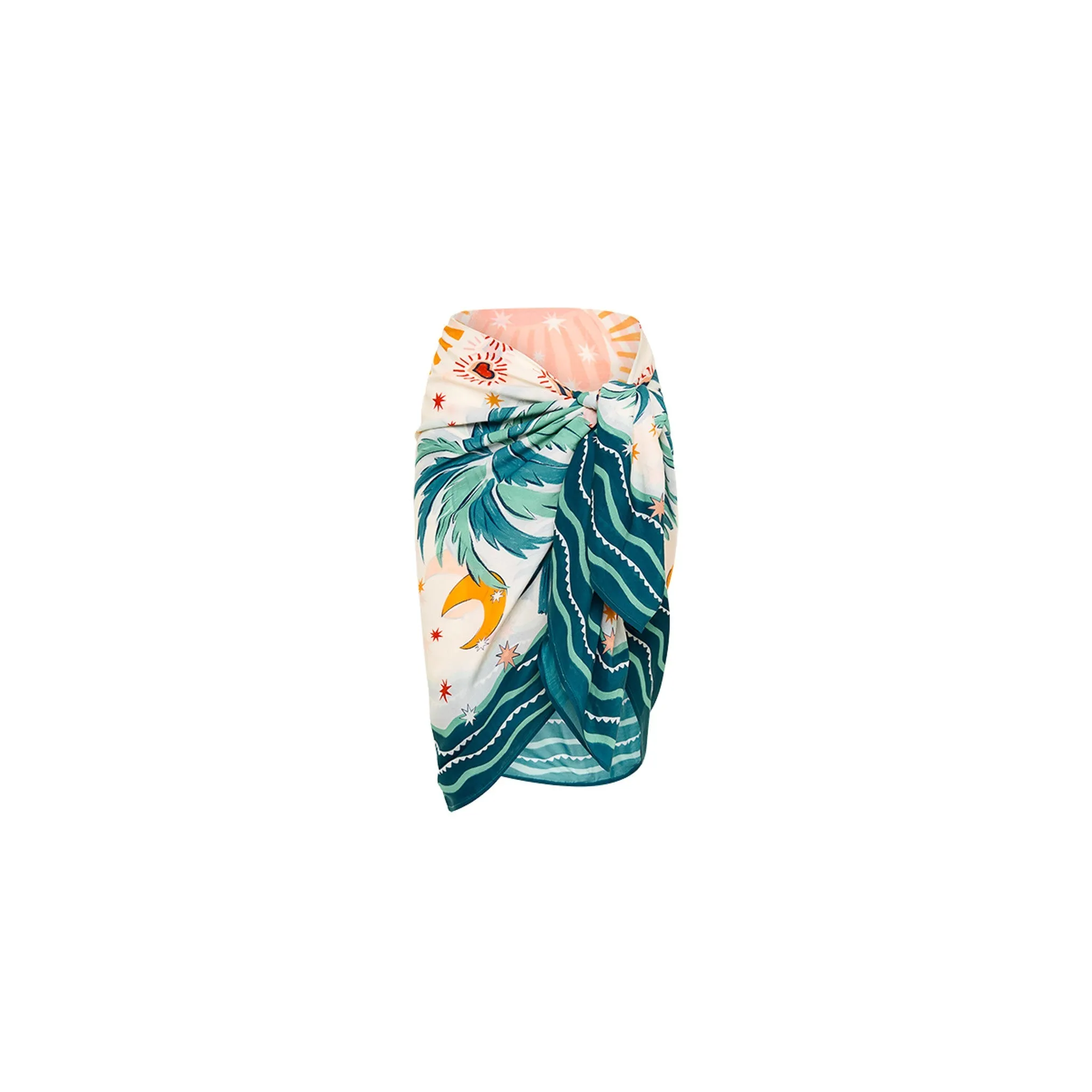 Sarong Cover Up - Viva Palms sold by Kulani Kinis