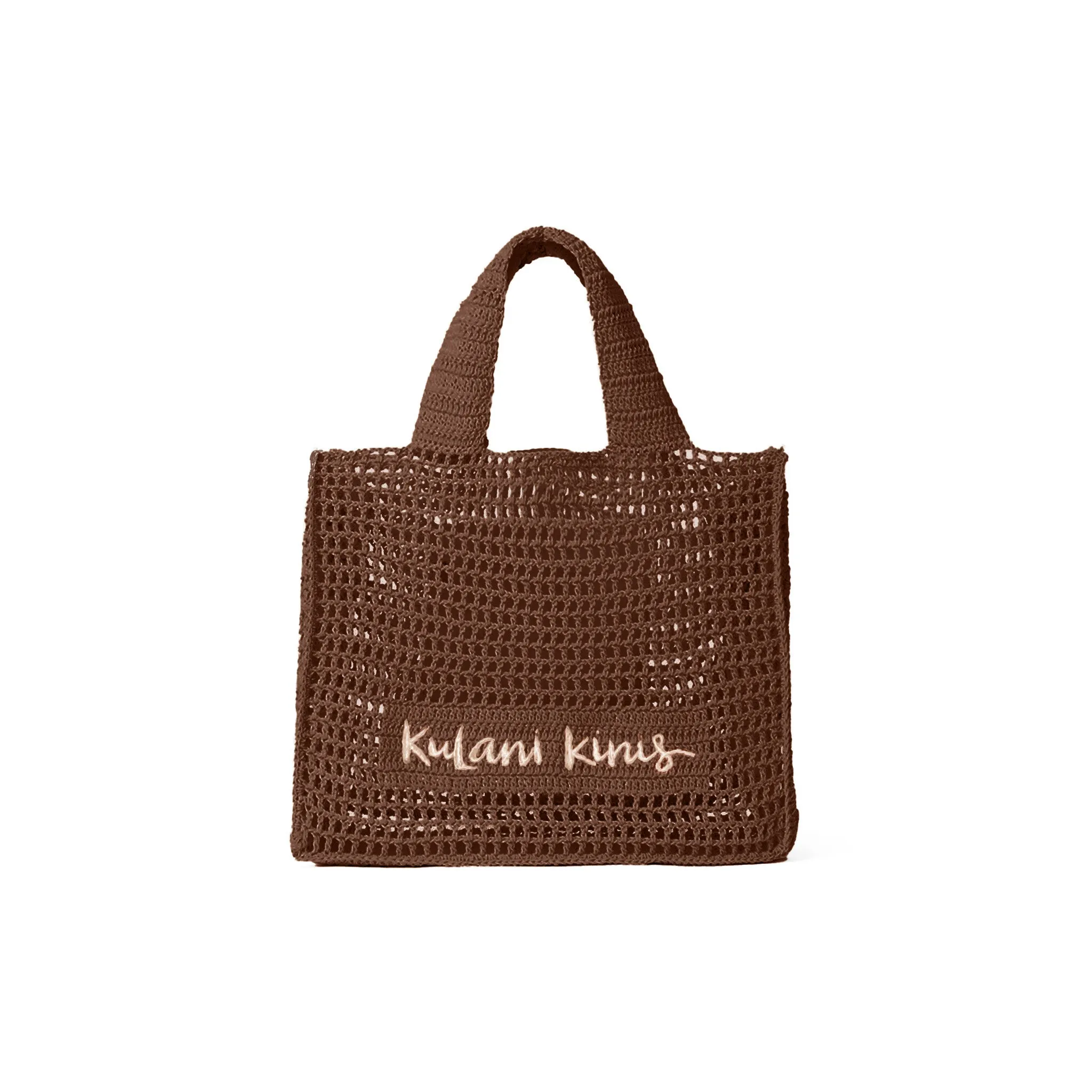 Crochet Tote Bag - Cacao sold by Kulani Kinis