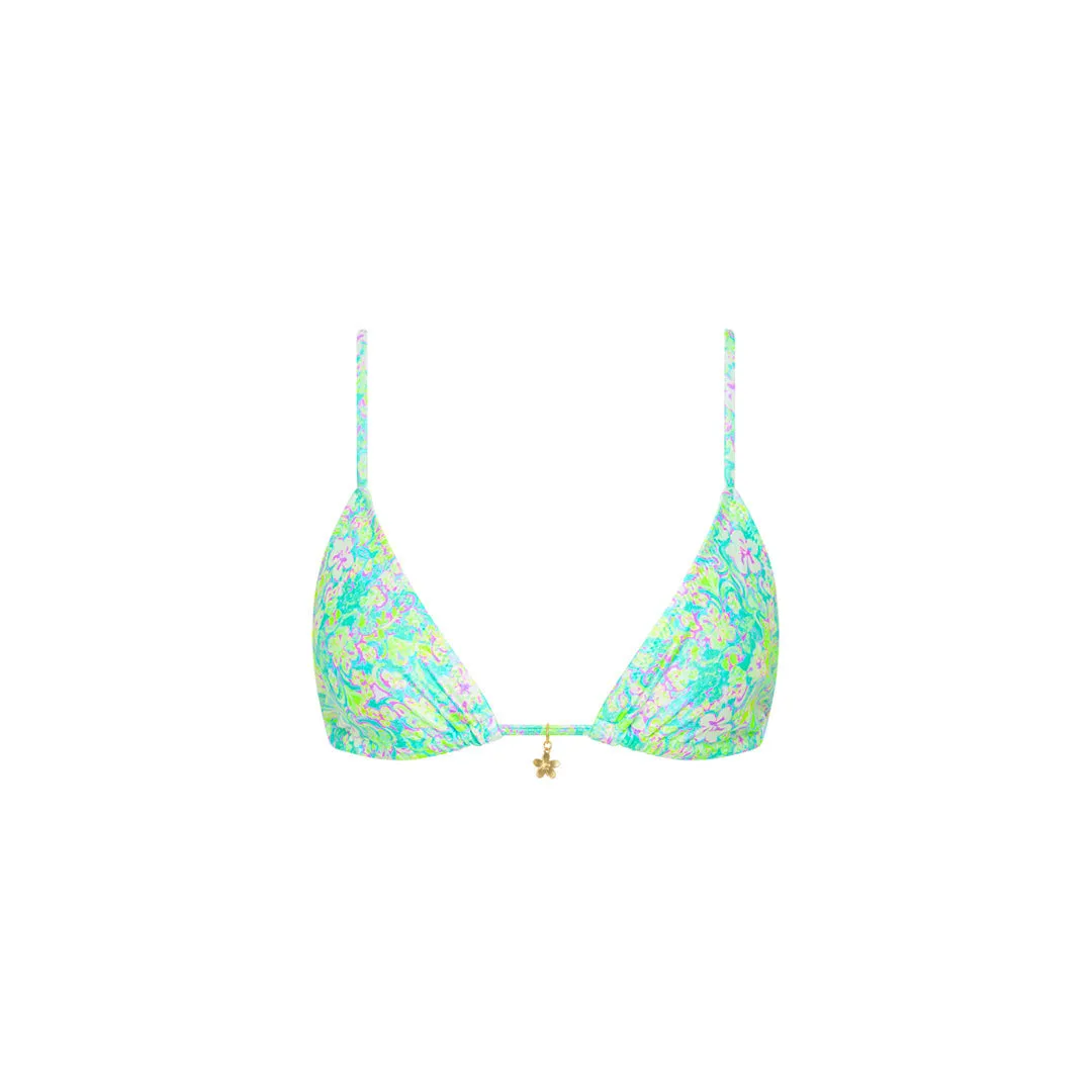 Bralette Bikini Top - Hibiscus Fizz sold by Kulani Kinis