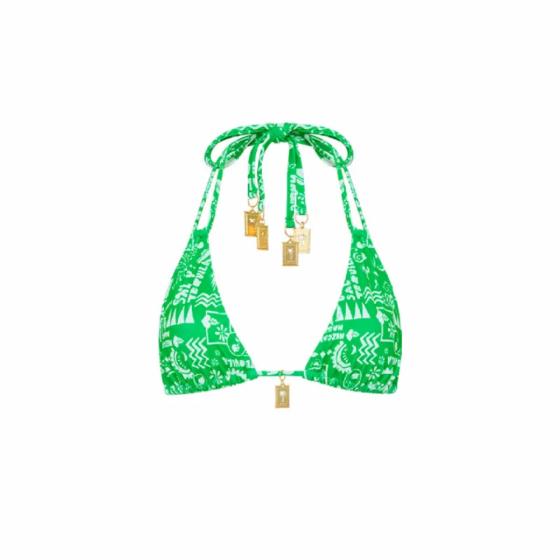 Halter Bralette Bikini Top - Sol Dia sold by Kulani Kinis