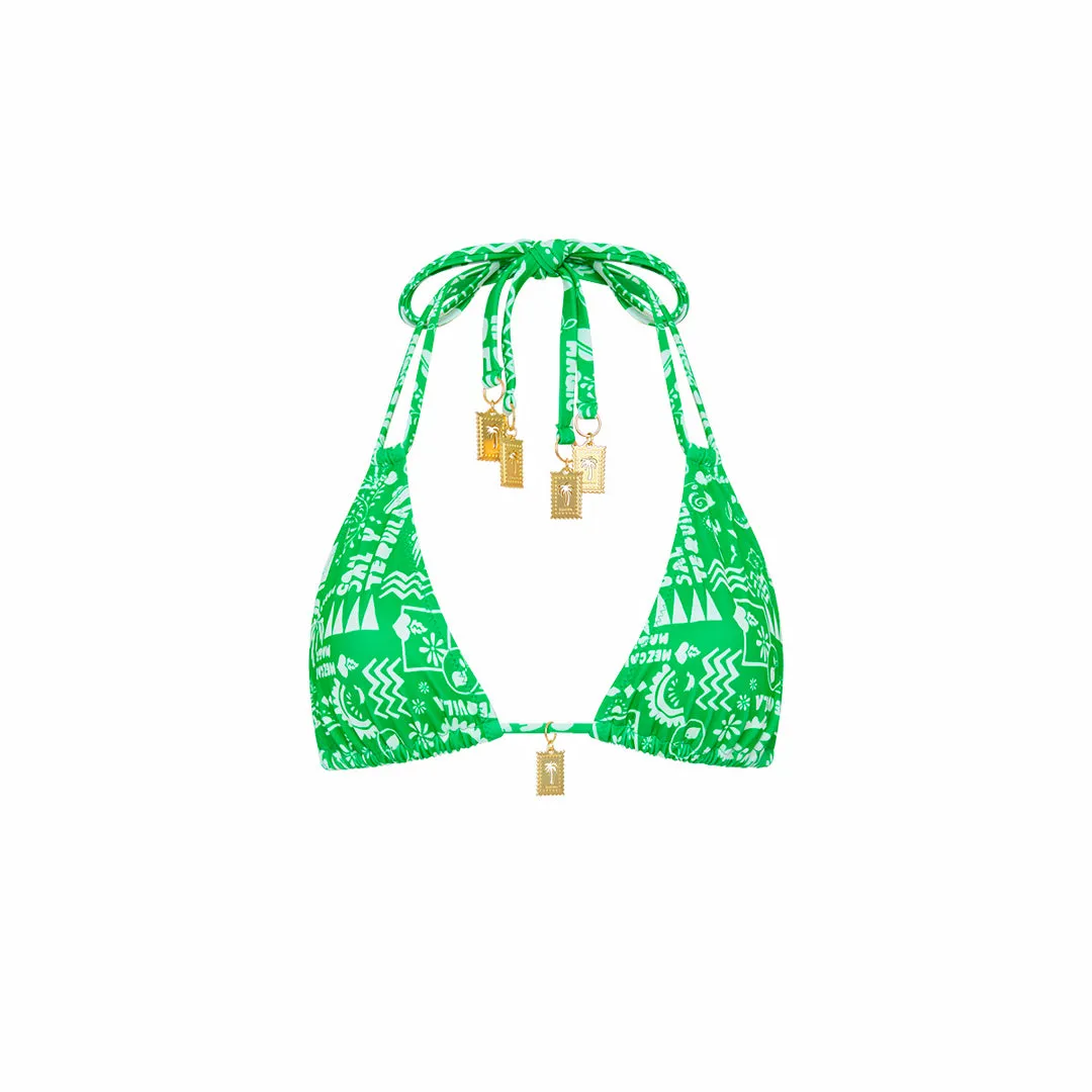 Halter Bralette Bikini Top - Sol Dia sold by Kulani Kinis