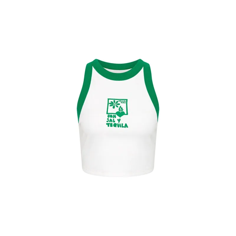 Bind Crop Tank Top - Sol Dia sold by Kulani Kinis