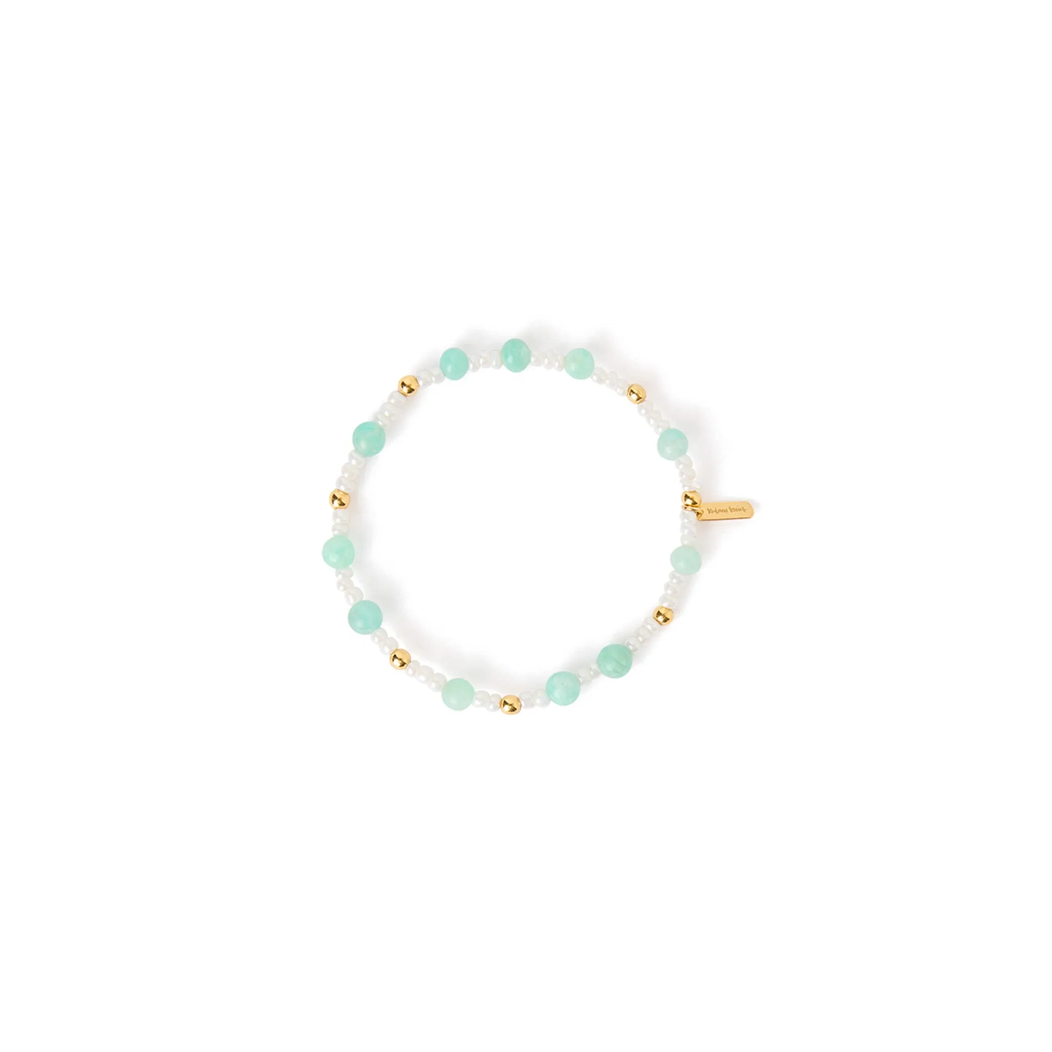 Beaded Stretch Bracelet - Amazonite sold by Kulani Kinis