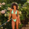 Bind Tie Halter Bikini Top - Sol Dia sold by Kulani Kinis