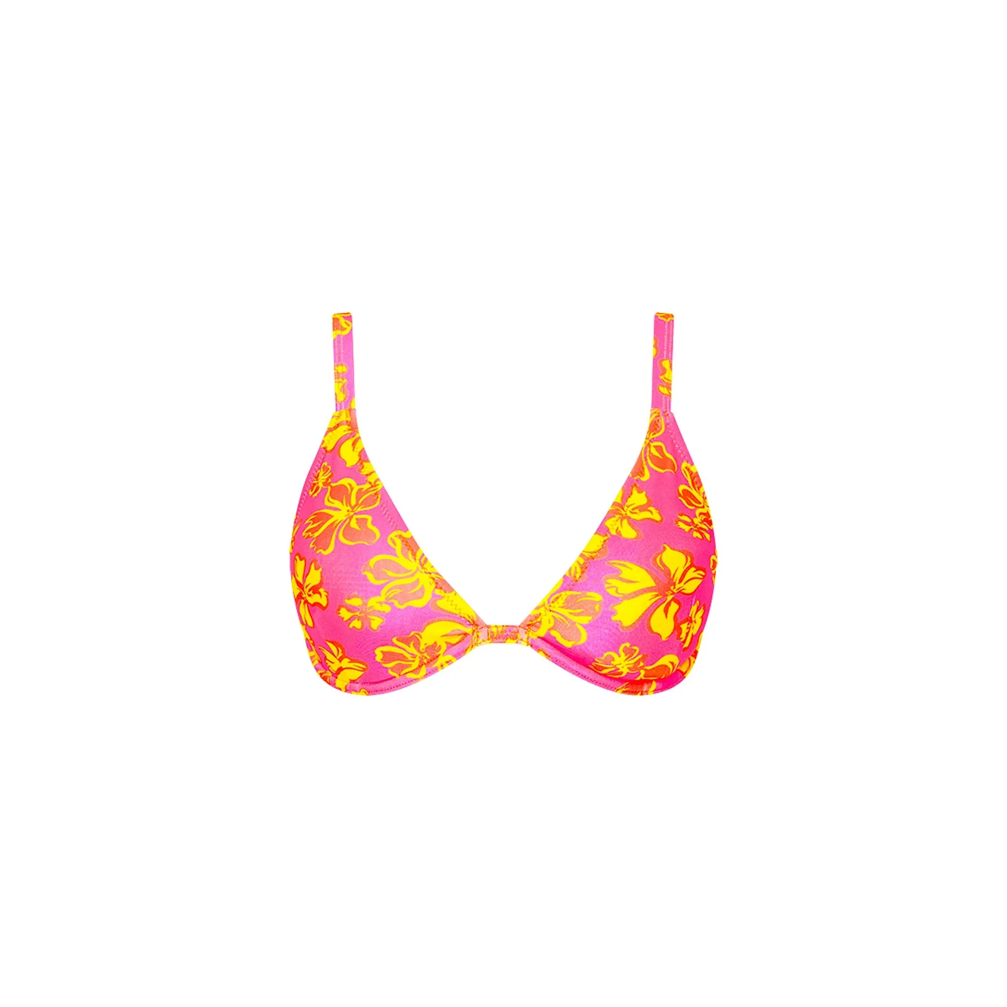 Underwire Triangle D+ Cup Bikini Top - Pitaya Maya sold by Kulani Kinis