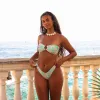 Strapless Bandeau Bikini Top - Spring Fling sold by Kulani Kinis