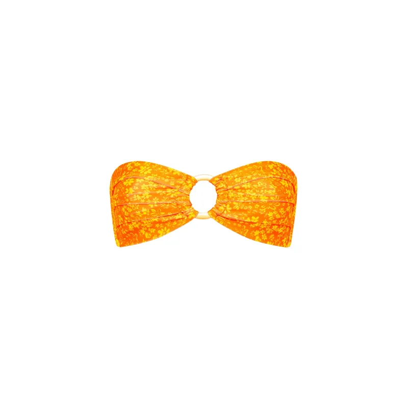 Strapless Bandeau Bikini Top - Sunset Moments sold by Kulani Kinis