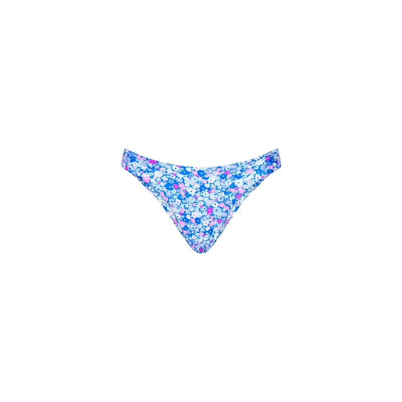 Minimal Full Coverage Bikini Bottom - Purple Pearls sold by Kulani Kinis